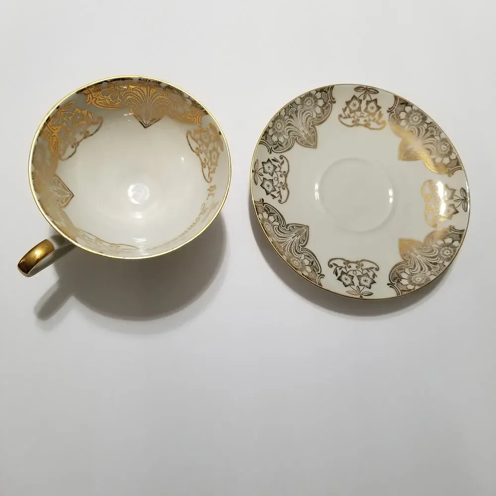 GAREIS KUHNL & CO GKC Bavaria Cup Saucer Kommunion